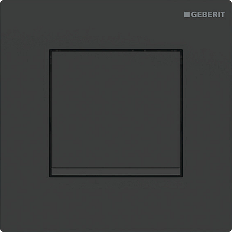 Geberit 116.017.16.1 Ersatzteil für Toilettenspülung Spülplatte Schwarz, Rot