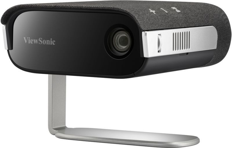 Viewsonic M1XE Beamer Short-Throw-Projektor LED WVGA (854x480) Schwarz, Silber