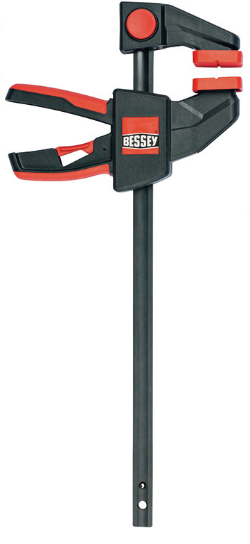 BESSEY EZL60-8 Schraubzwinge F-Klammer 60 cm Schwarz, Orange