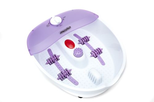 Mesko Home MS 2152 Fußbad 75 W Violett, Weiß