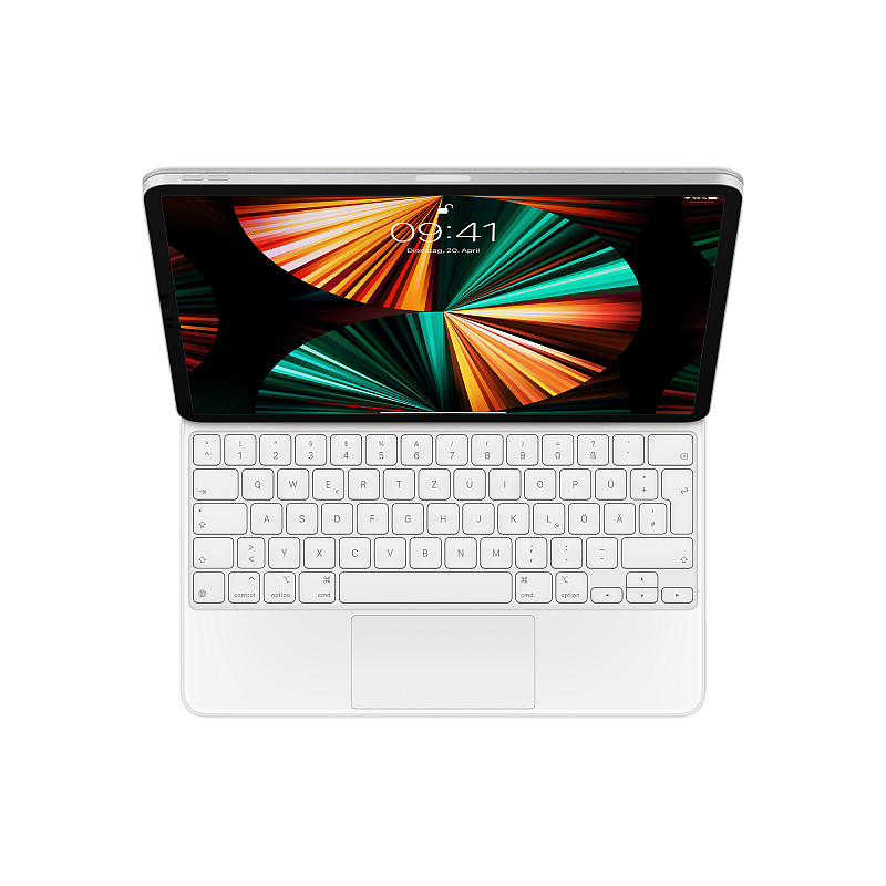 Apple MJQL3D/A Tastatur für Mobilgeräte QWERTZ Deutsch Weiß