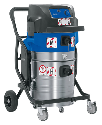 Nilfisk ATTIX 965-0H/M SD X Schwarz, Blau, Edelstahl 50 l 2400 W