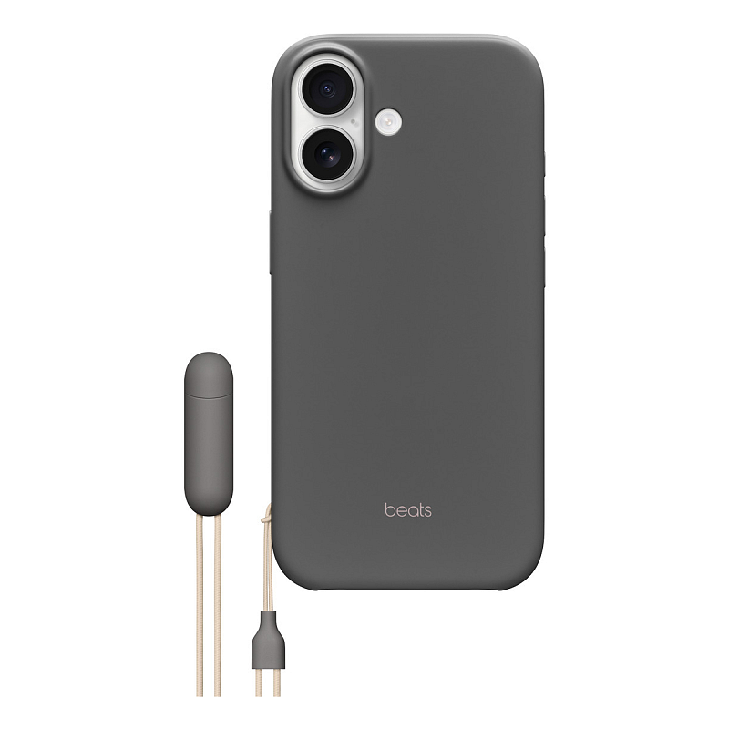 Apple MGY54LL/A Handy-Schutzhülle 16 cm (6.3") Cover Granit, Grau