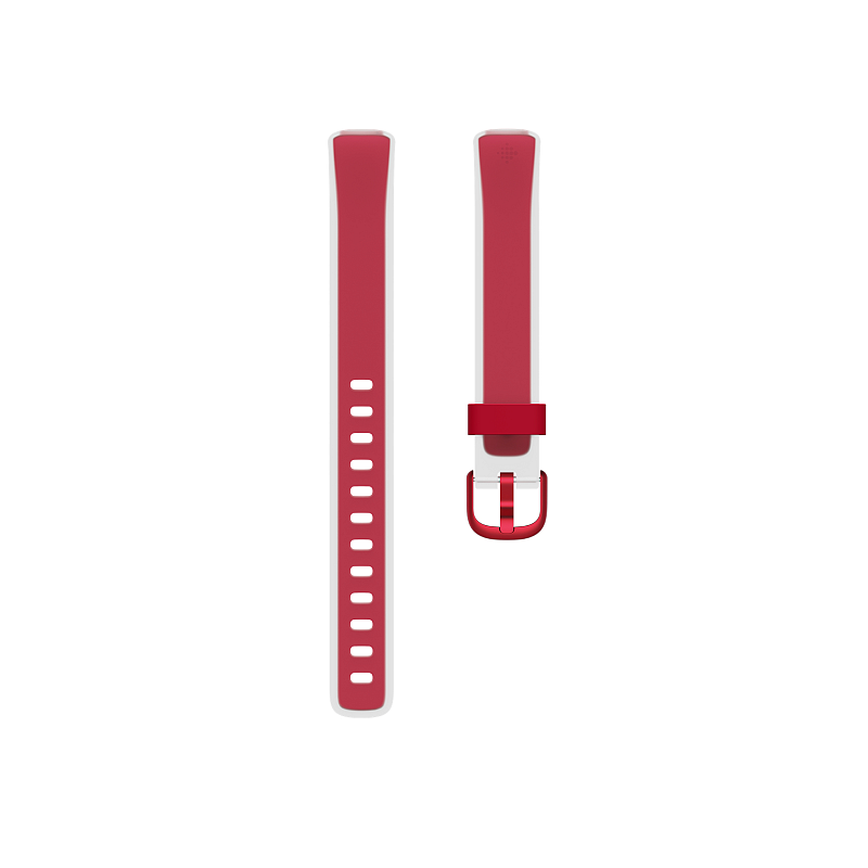 Fitbit Inspire 3 Translucent Band Pink, Weiß Silikon