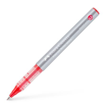 Faber-Castell 348503 Tintenroller Anklippbarer versenkbarer Stift Rot 1 Stück(e)