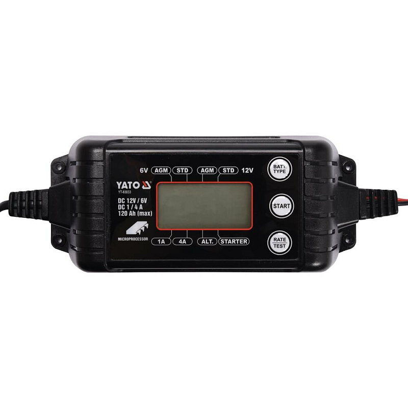 Yato YT-83033 Ladegerät für Fahrzeugbatterie