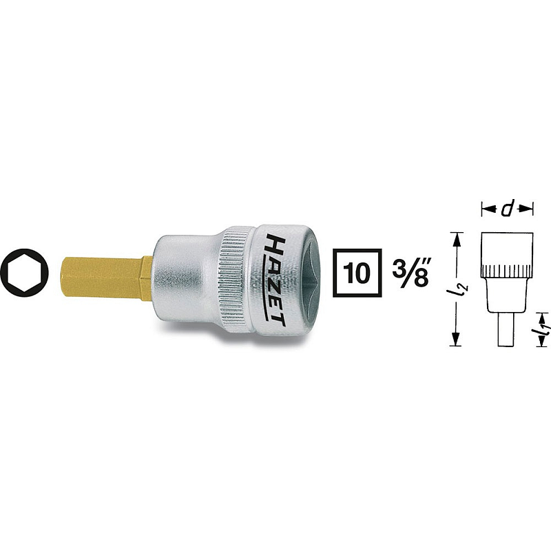 HAZET 8801K-3 Steckschlüsselaufsatz 1 Stück(e)