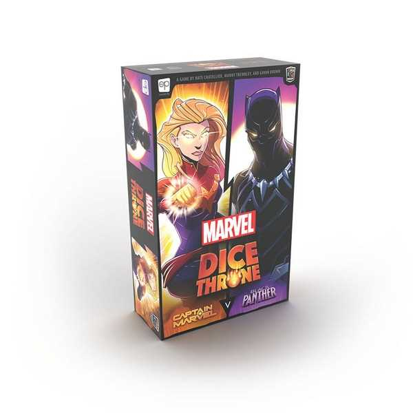 Asmodee Marvel Dice Throne - Captain Marvel vs Black Panther Brettspiel