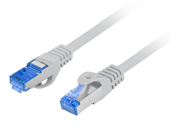 Lanberg PCF6A-10CC Netzwerkkabel Grau 5 m Cat6a S/FTP (S-STP)