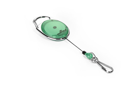 Durable 832705 Auweishülle Zubehör Namensschild mit Jojo Grün, Silber 1 Stück(e)