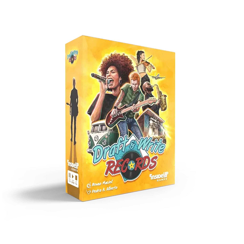 Asmodee Draft & Write Records Brettspiel