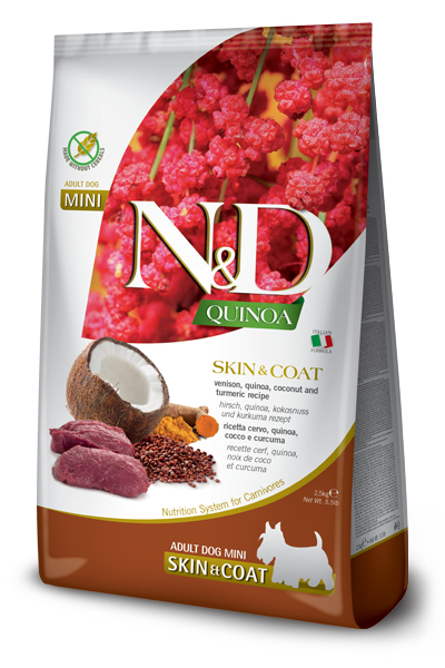 Farmina Pet Food N&D Quinoa 2,5 kg Adult Wildfleisch