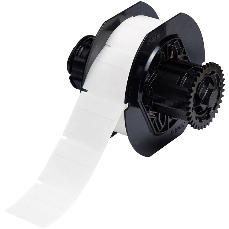 Brady B33-119-427 Druckeretikett Transparent, Weiß Selbstklebendes Druckeretikett