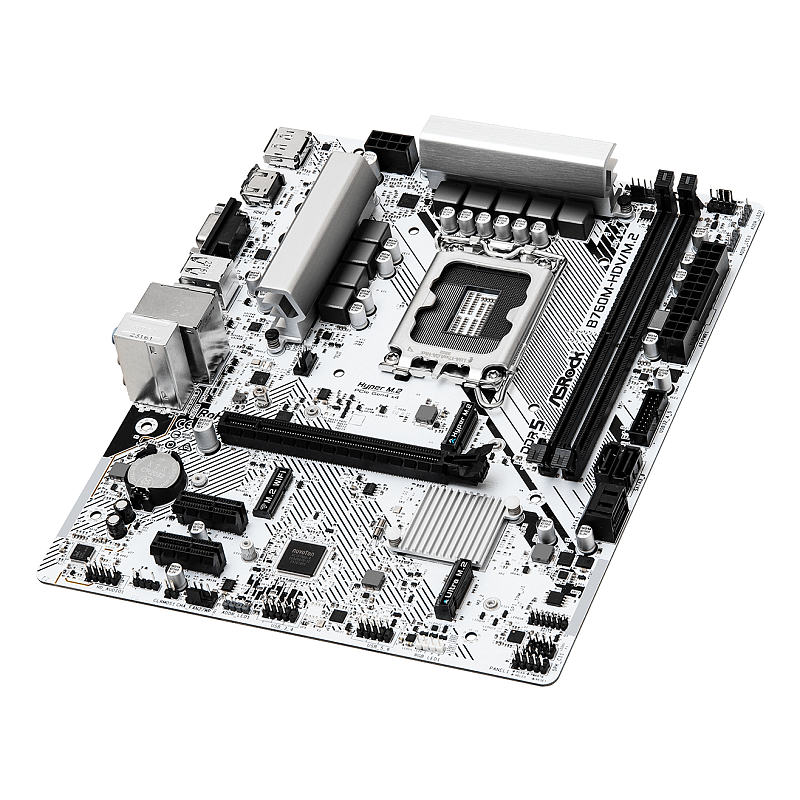 Asrock B760M-HDV/M.2 Motherboard Intel B760 LGA 1700 micro ATX