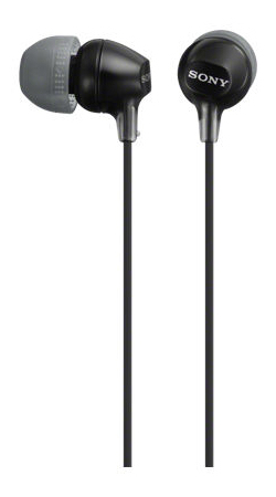 Sony MDR-EX15LP Kopfhörer Kabelgebunden im Ohr Musik Schwarz
