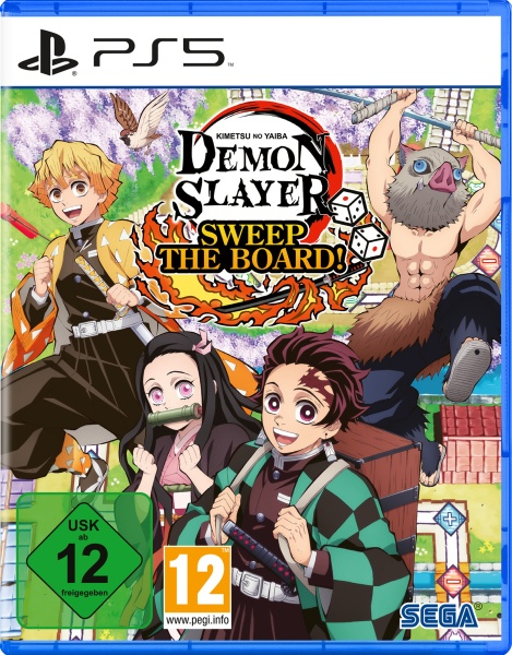 PLAION Demon Slayer -Kimetsu no Yaiba- Sweep the Board! Standard Vereinfachtes Chinesisch, Traditionelles Chinesisch, Dänisch, Deutsch, Niederländisch, Englisch, Spanisch, Mexikanisches Spanisch, Französisch, Italienisch, Polnisch, POR-BRA, Russisch, Türkisch PlayStation 5