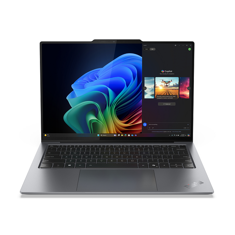 Lenovo ThinkPad X9-14 Gen 1 Copilot+ PC Intel Core Ultra 7 258V Laptop 35,6 cm (14") WUXGA 32 GB LPDDR5x-SDRAM 1 TB SSD Wi-Fi 7 (802.11be) Windows 11 Pro Deutsch Grau