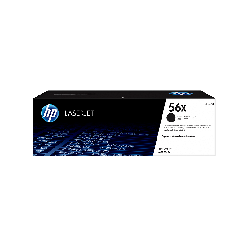 HP Original 56X Schwarz LaserJet Tonerkartusche mit hoher Ergiebigkeit