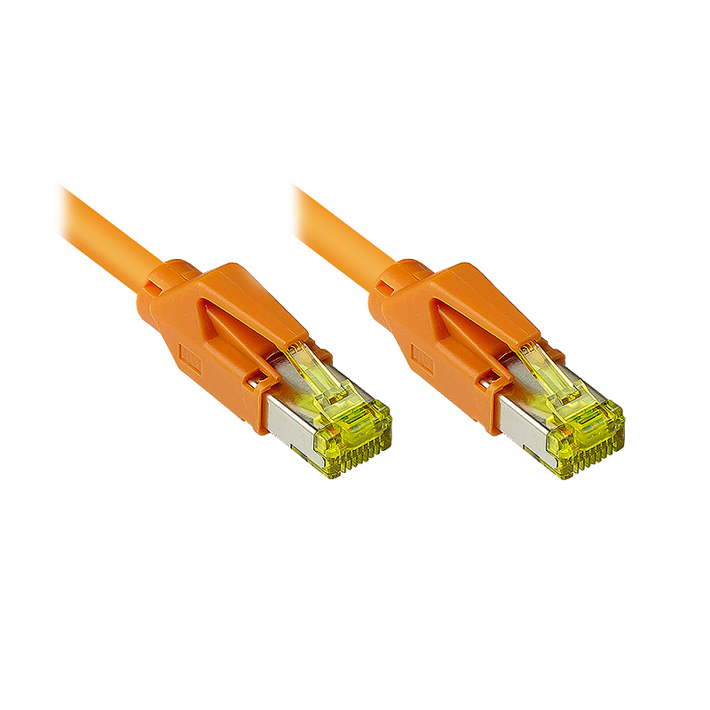 Alcasa 831RK-070O Netzwerkkabel Orange 7 m Cat7 S/FTP (S-STP)
