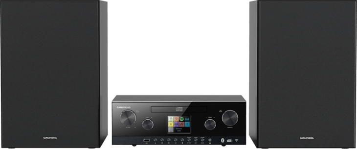 Grundig CMS 5000 BT Heim-Audio-Mikrosystem 100 W Schwarz