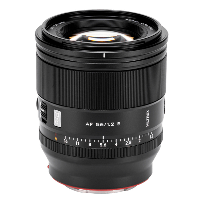 VILTROX AF 56mm F1.2 Pro E MILC Objektiv mit festem Fokus Schwarz