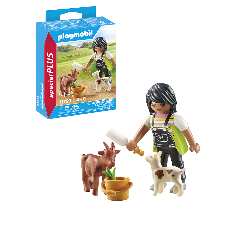 Playmobil SpecialPlus Frau mit Ziegen