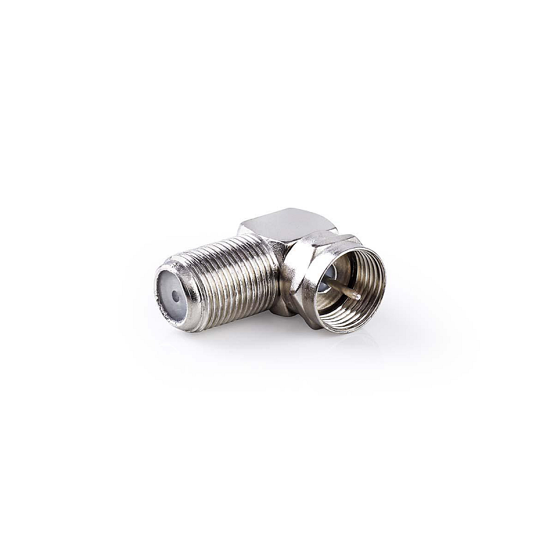 Nedis CSGP41942ME Drahtverbinder F-Type Silber