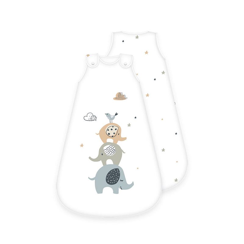 HERDING 3385261235 Babyschlafsack Junge/Mädchen Weiß