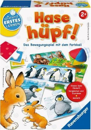 24.735 Wrede A: Hase hüpf! - Das Bewegungsspiel mit dem Farbball. 1-4 Spieler
