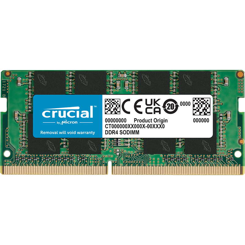 Crucial CB16GS3200 Speichermodul 16 GB 1 x 16 GB DDR4 3200 MT/s 260-pin SO-DIMM