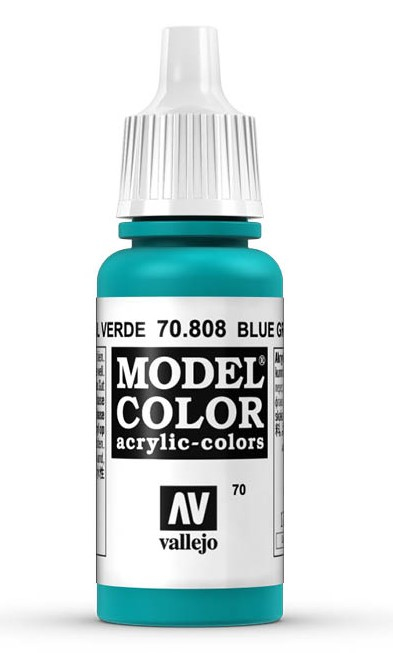 Vallejo 70.808 Acrylfarbe 17 ml Blau, Grün Flasche
