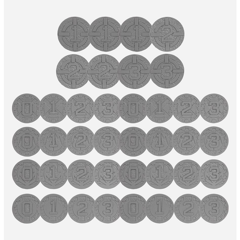 Games Workshop 31-131 Brettspiel-Zubehör Character-Token