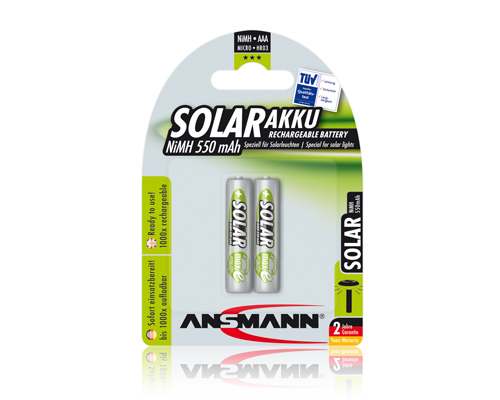 Ansmann 1311-0001 Haushaltsbatterie Wiederaufladbarer Akku AAA Nickel-Metallhydrid (NiMH)