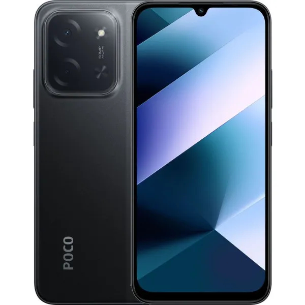 POCO C85 17,5 cm (6.9") Dual-SIM 4G USB Typ-C 6 GB 128 GB 6000 mAh Schwarz