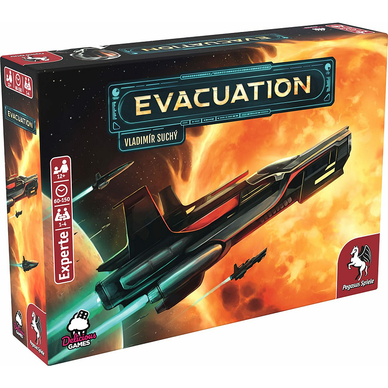 Pegasus 56260G Brettspiel Evacuation Genreübergreifend
