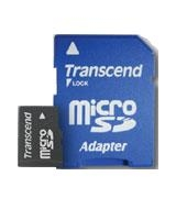Transcend 1 GB microSD Memory Card