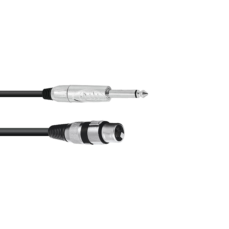 Omnitronic 30225170 Audio-Kabel 5 m XLR (3-pin) 6.35mm Schwarz