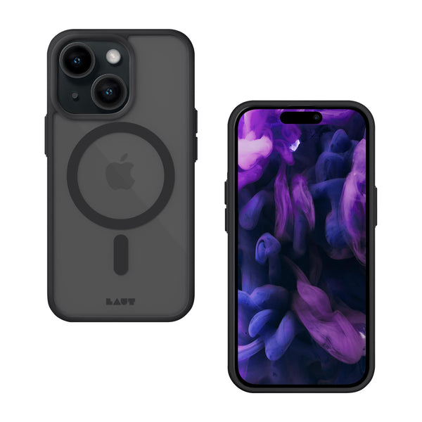 LAUT Huex Protect Handy-Schutzhülle 15,5 cm (6.1") Cover Schwarz, Transparent