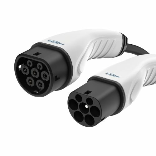 Ansmann 1900-0119 Ladekabel für Elektrofahrzeuge Schwarz Typ 2 3 5 m