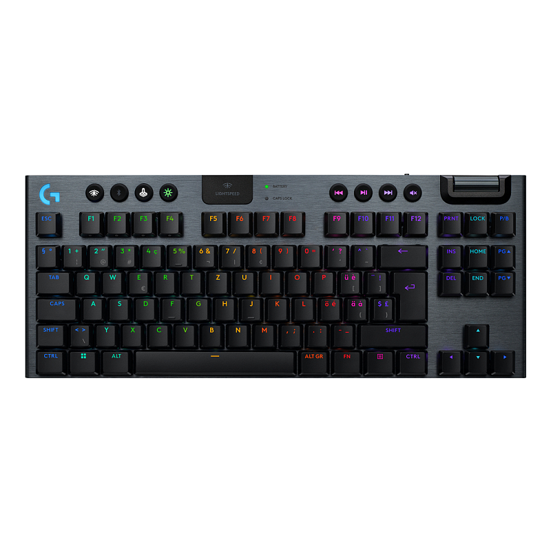 Logitech G915 X LIGHTSPEED Tastatur Gaming USB + RF Wireless + Bluetooth QWERTZ Deutsch Schwarz