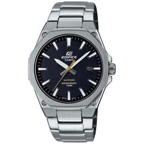 Casio EFR-S108D-1AVUEF Uhr Armbanduhr Männlich Quarz Silber