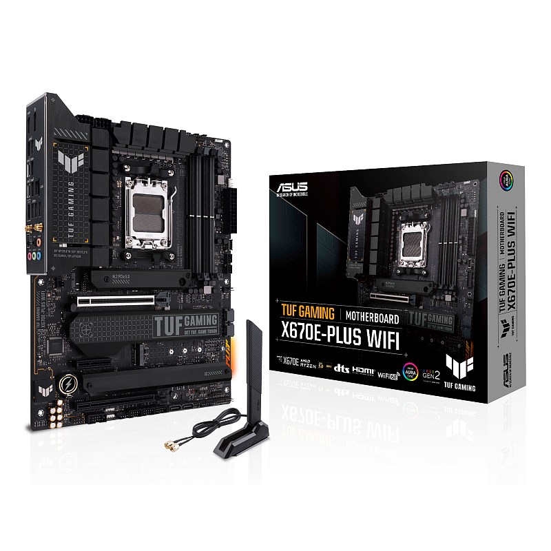 ASUS TUF GAMING X670E-PLUS WIFI AMD X670 Sockel AM5 ATX
