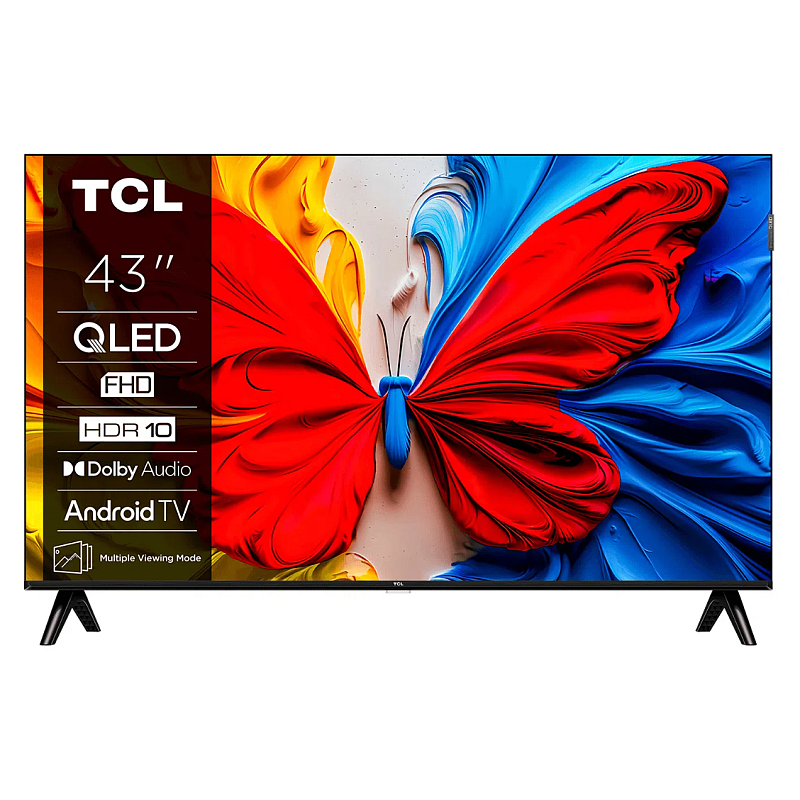 TCL 43V5C Fernseher 109,2 cm (43") Full HD Smart-TV WLAN Schwarz