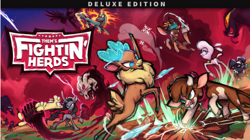 Modus Games Them's Fightin' Herds: Deluxe Edition Vereinfachtes Chinesisch, Traditionelles Chinesisch, Deutsch, Englisch, Spanisch, Französisch, Italienisch, Japanisch, Koreanisch, Portugiesisch, Russisch Nintendo Switch