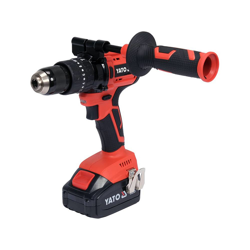 Yato YT-82790 Bohrmaschine 2100 RPM Ohne Schlüssel 1,4 kg Schwarz, Rot