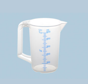 hünersdorff 935000 Messbecher 0,5 l Polypropylen (PP)