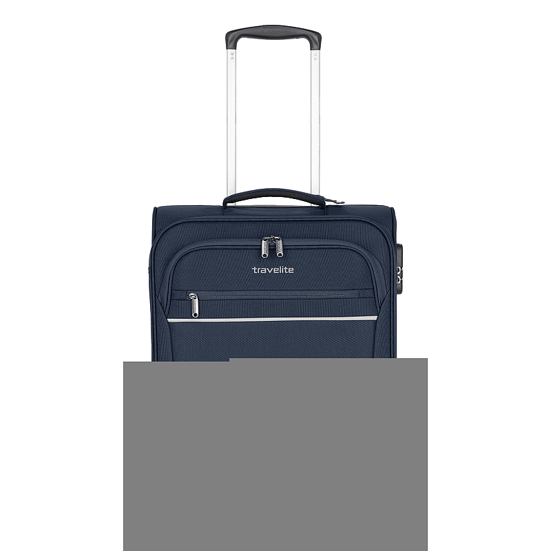 Travelite NEXT 4w Trolley M Kleidertasche Soft Shell Schwarz 26 l Polyester