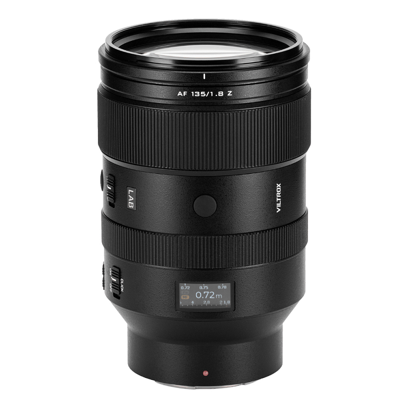 VILTROX AF 135 1.8 Z Kameraobjektiv Kinoobjektiv Vollformat-Objektiv Schwarz