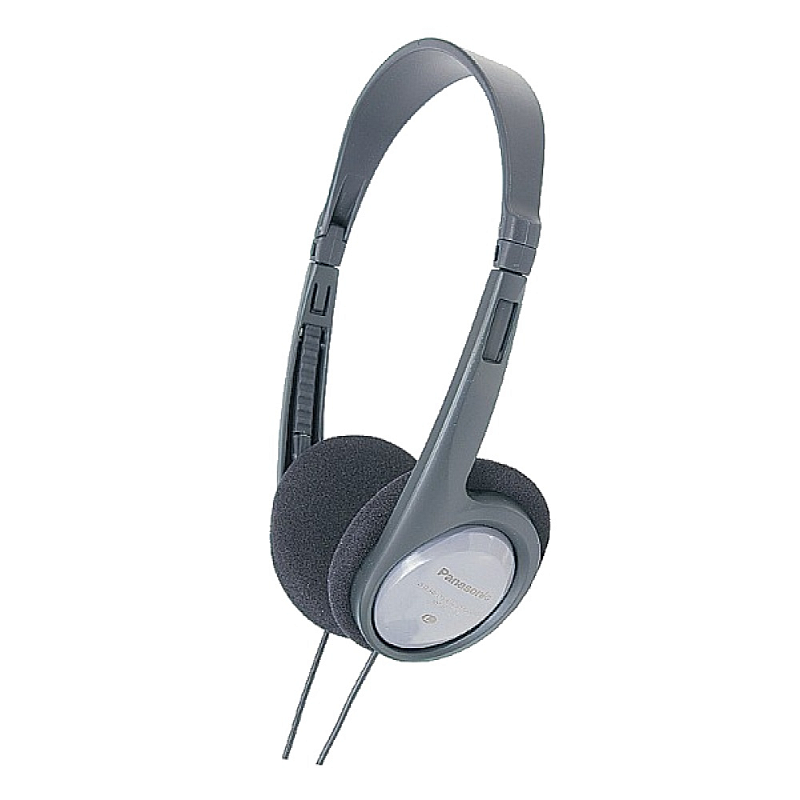 Panasonic RP-HT090 Kopfhörer Kabelgebunden Kopfband Musik Schwarz, Grau