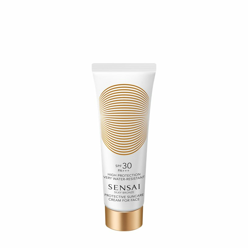 Sensai SILKY BRONZE Protective Suncare Cream For Face Sonnenschutzcreme Gesicht 30